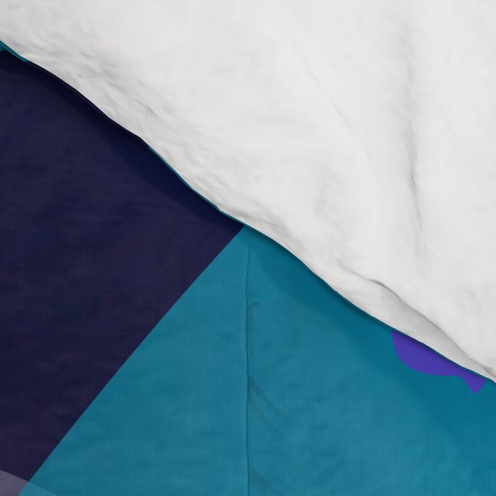 Botanika 6 Blue Comforter Gallery Image 4