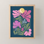 Fleurs de la Lune - Flowers of the Moon Mini Art Print Gallery Image 1