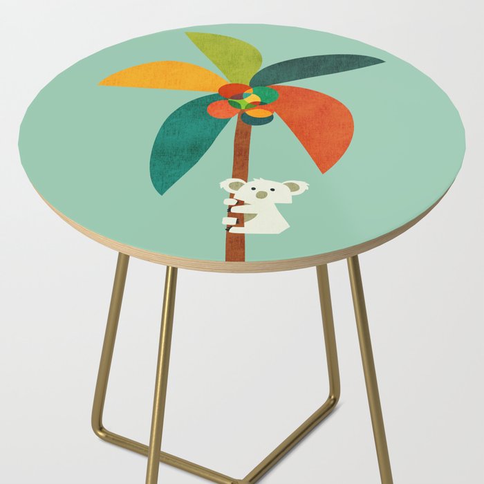 Koala on Coconut Tree Side Table Gallery Image 2