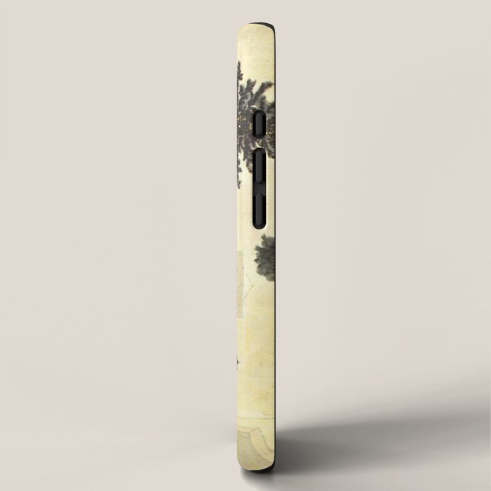 'Christmas Party Cats' by Louis Wain Vintage Cat Art iPhone Case Gallery Image 2