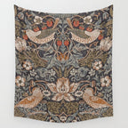 Strawberry thief, William Morris  Wall Tapestry Gallery Image 4