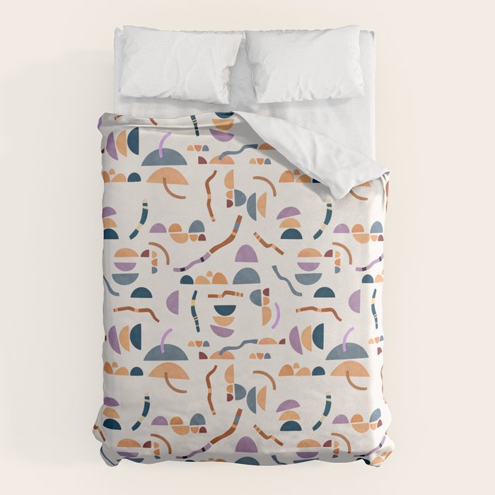 Modern simple shapes C Duvet Cover Gallery Image 6