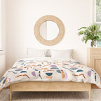 Modern simple shapes C Duvet Cover Gallery Image 3