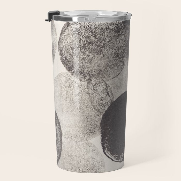 Half Full #1 Travel Mug Gallery Image 3