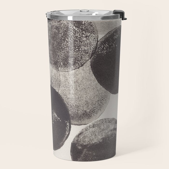 Half Full #1 Travel Mug Gallery Image 2