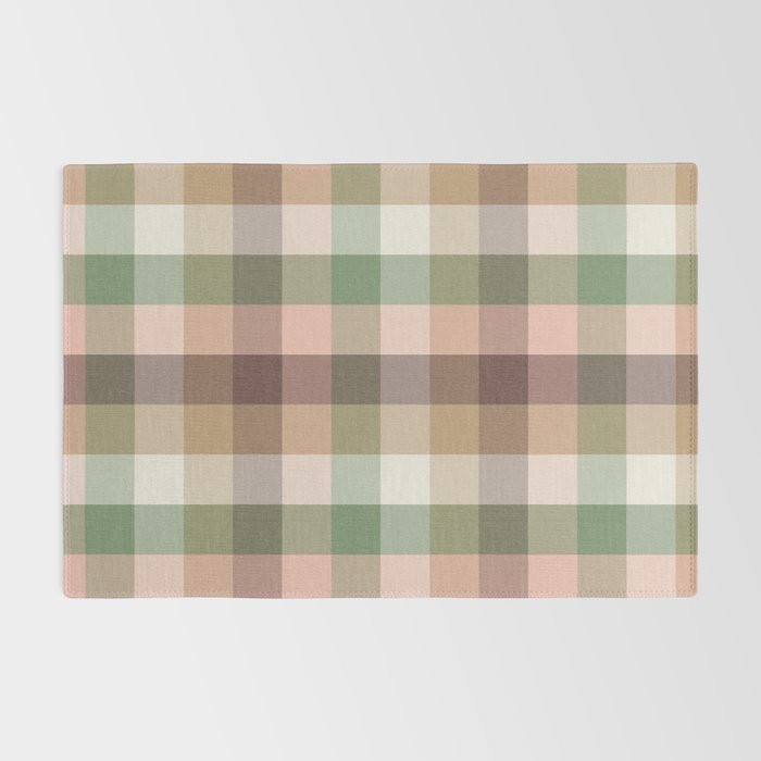 Timberland Gingham Plaid Cozy Heirloom Multi Rug Gallery Image 2