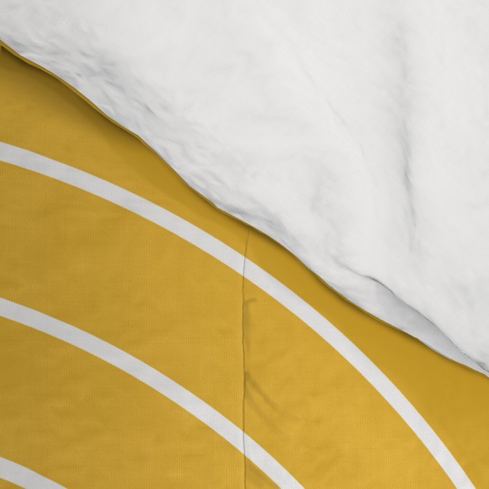 Oval Lines Abstract VII Comforter Gallery Image 4
