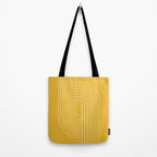 Oval Lines Abstract VII Tote Bag Gallery Image 2
