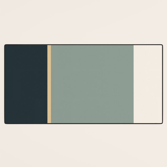 Contemporary Color Block LV Desk Mat Gallery Image 3