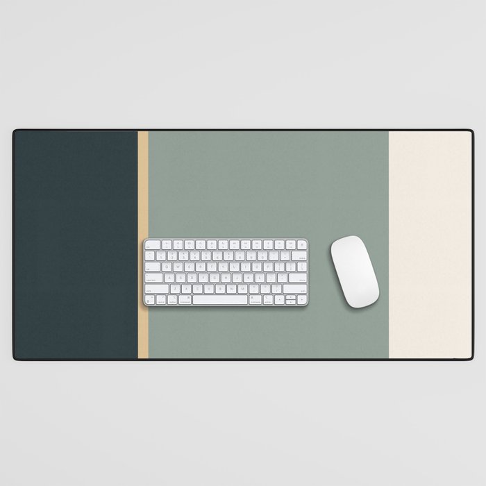 Contemporary Color Block LV Desk Mat Gallery Image 1