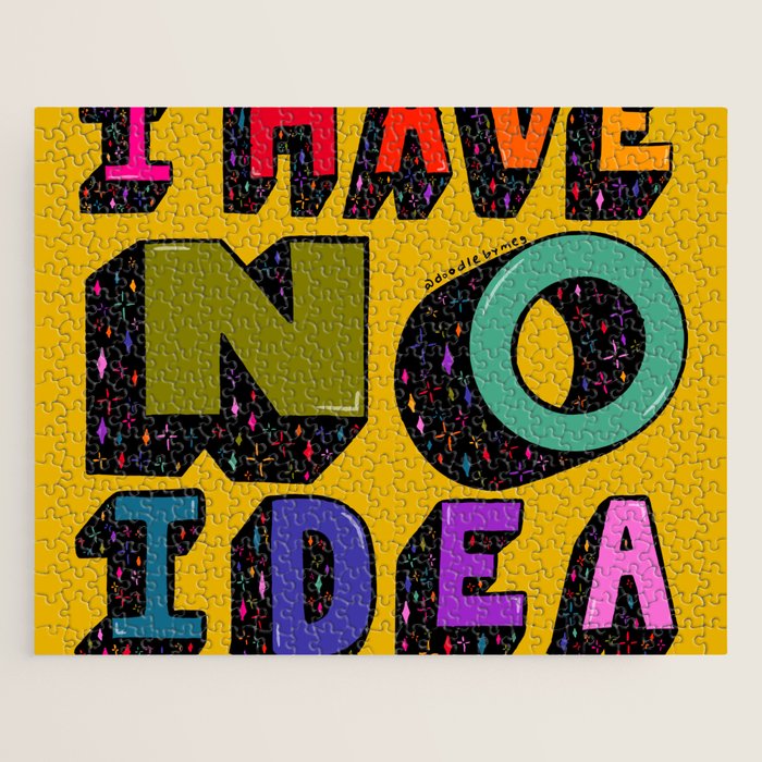 No Idea Jigsaw Puzzle Gallery Image 1