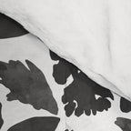 Simple black and white flower garden Comforter Gallery Image 4