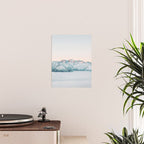 Pastel winter landscape | Arctic mountains in Lapland | Wanderlust travel photography Poster Gallery Image 2