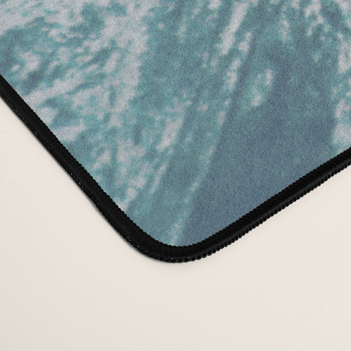 Pastel winter landscape | Arctic mountains in Lapland | Wanderlust travel photography Desk Mat Gallery Image 4