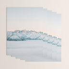 Pastel winter landscape | Arctic mountains in Lapland | Wanderlust travel photography Wrapping Paper Gallery Image 3