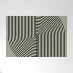 Retro Balance Green Concept Welcome Mat Gallery Image 1