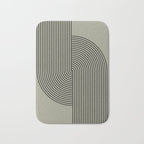 Retro Balance Green Concept Bath Mat Gallery Image 1