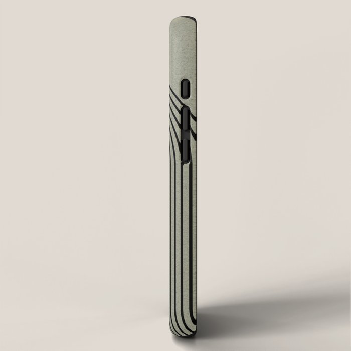 Retro Balance Green Concept iPhone Case Gallery Image 2