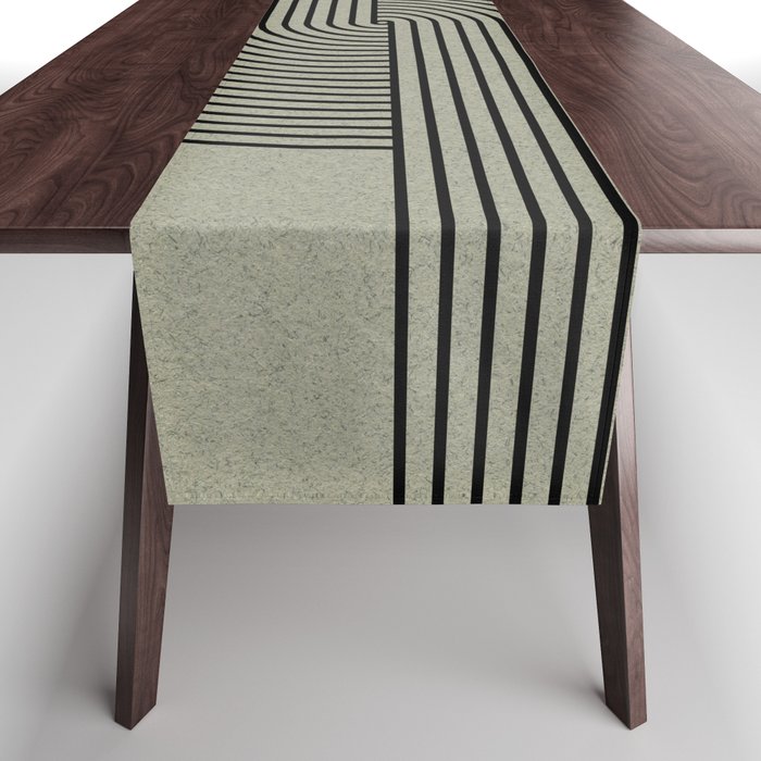 Retro Balance Green Concept Table Runner Gallery Image 1