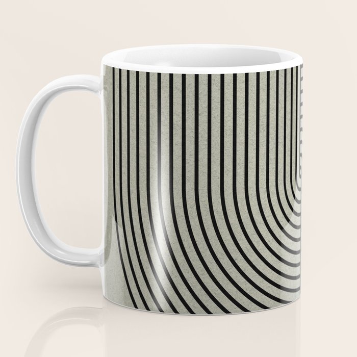 Retro Balance Green Concept Coffee Mug Gallery Image 3
