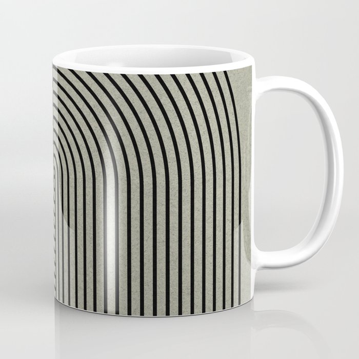 Retro Balance Green Concept Coffee Mug Gallery Image 1
