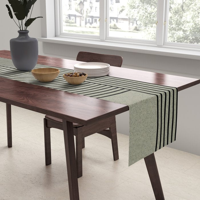 Retro Balance Green Concept Table Runner Gallery Image 2