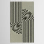 Retro Balance Green Concept Tablecloth Gallery Image 2