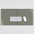 Retro Balance Green Concept Desk Mat Gallery Image 1