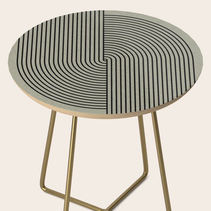 Retro Balance Green Concept Side Table Gallery Image 2