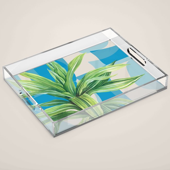 Tropical Geometry 81 Acrylic Tray Gallery Image 1