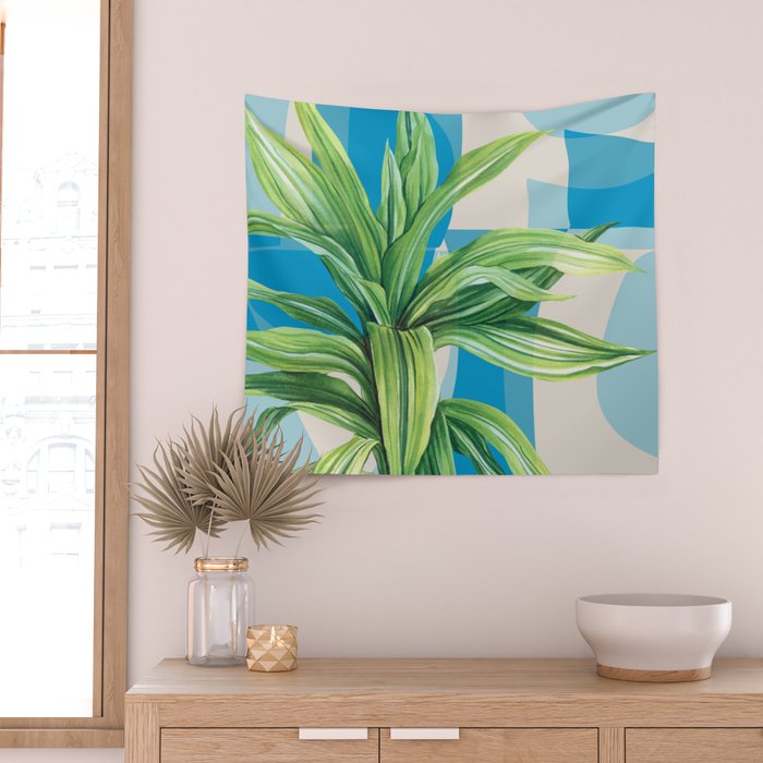 Tropical Geometry 81 Wall Tapestry Gallery Image 2
