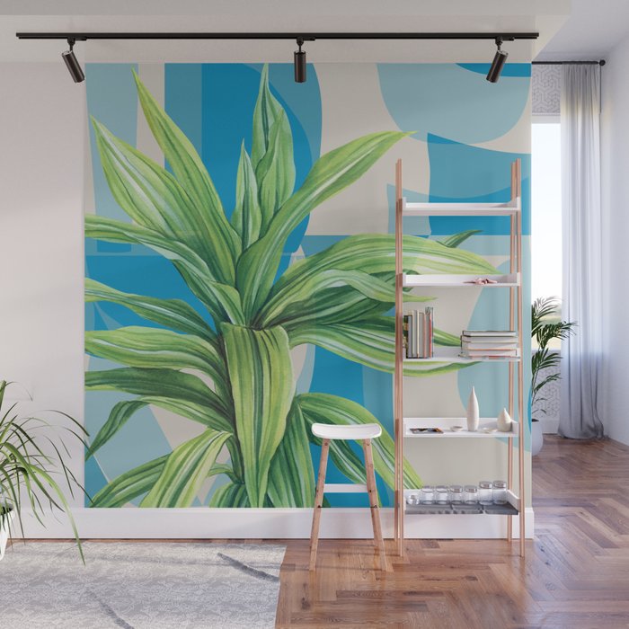 Tropical Geometry 81 Wall Mural Gallery Image 1