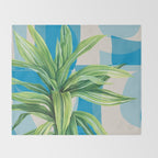Tropical Geometry 81 Throw Blanket Gallery Image 2