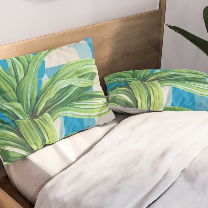 Tropical Geometry 81 Pillow Sham Gallery Image 2
