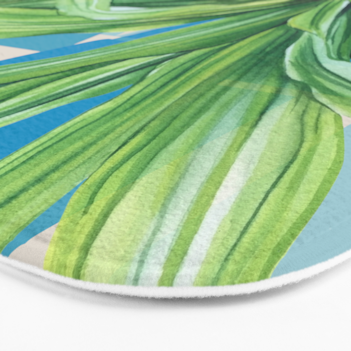 Tropical Geometry 81 Bath Mat Gallery Image 3