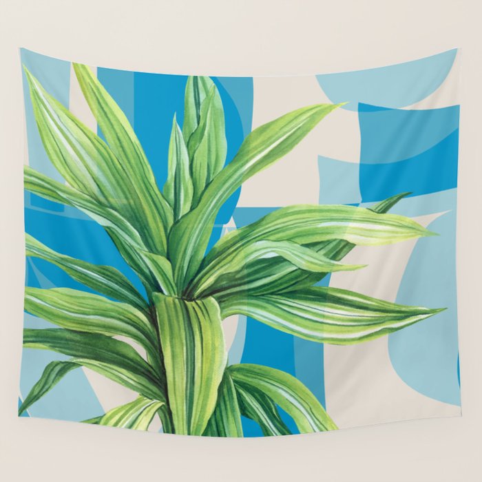 Tropical Geometry 81 Wall Tapestry Gallery Image 4