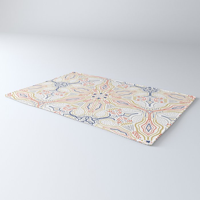 Modern mosaic mandalas Rug Gallery Image 3