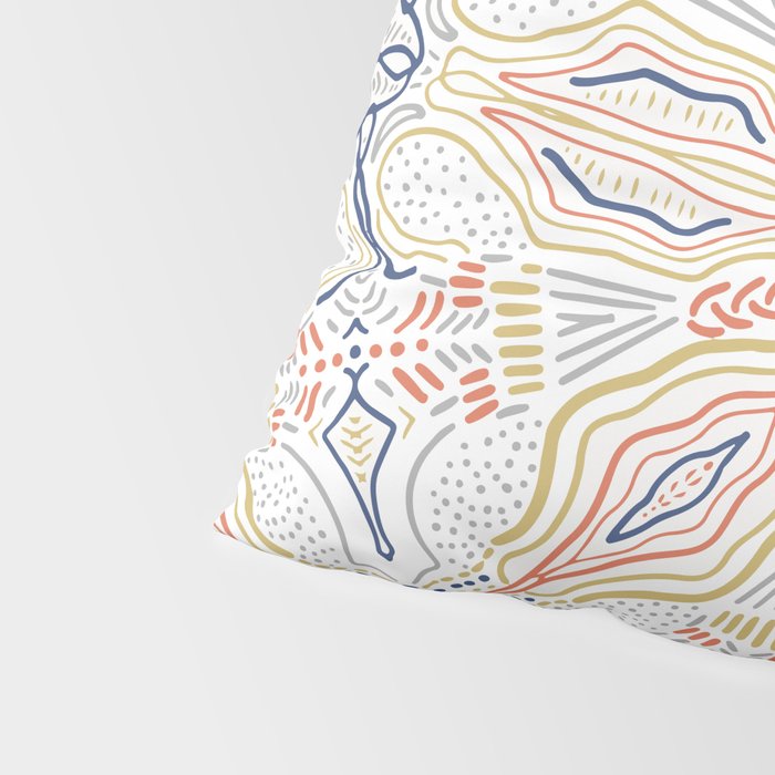 Modern mosaic mandalas Pillow Sham Gallery Image 4