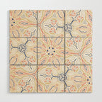 Modern mosaic mandalas Wood Wall Art Gallery Image 1