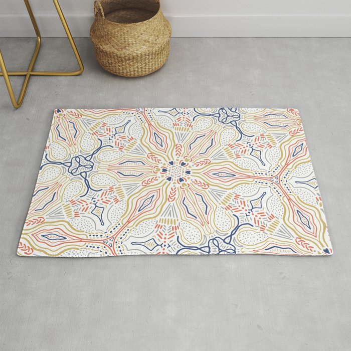 Modern mosaic mandalas Rug Gallery Image 1