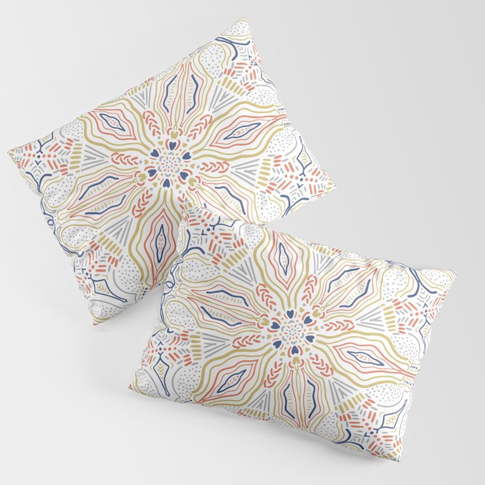 Modern mosaic mandalas Pillow Sham Gallery Image 3