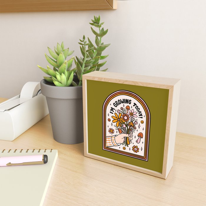 I'm Growing Today Mini Art Print Gallery Image 2