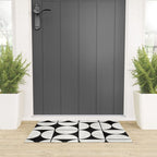 Mid-Century Modern Pattern No.2 - Black and White Welcome Mat Gallery Image 3
