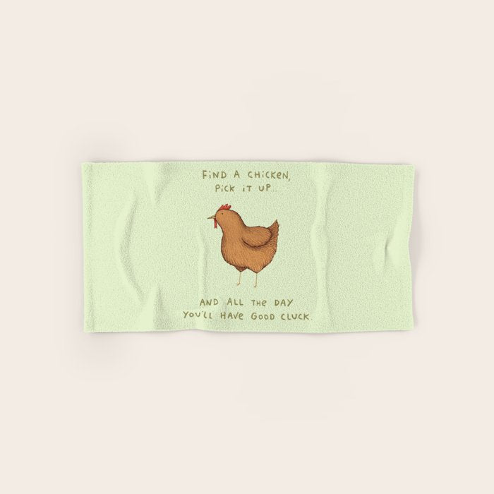 Good Cluck Bath Towel Gallery Image 1