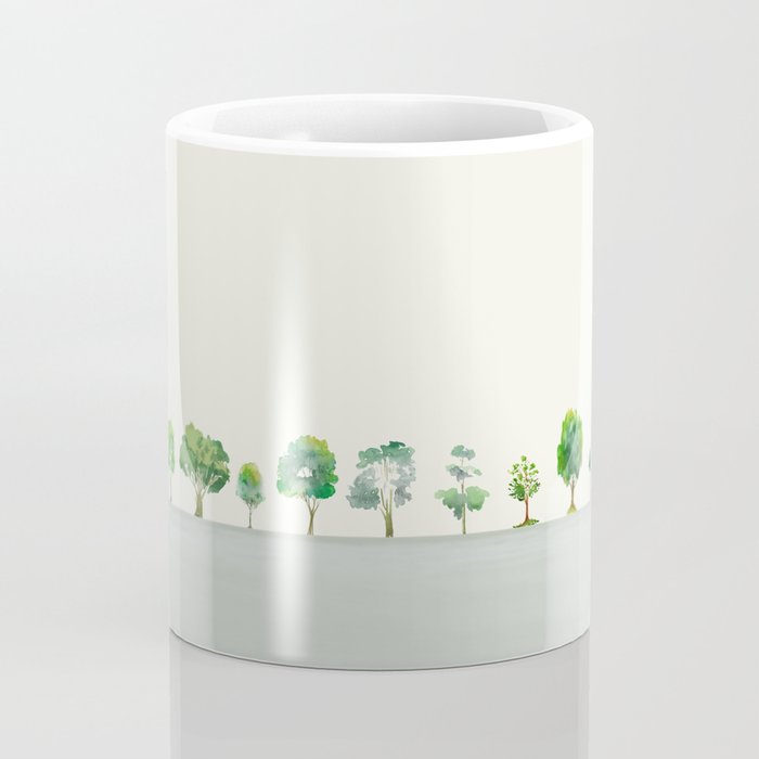 A Row Of Trees Coffee Mug Gallery Image 4