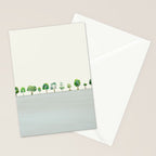 A Row Of Trees Stationery Card Gallery Image 2