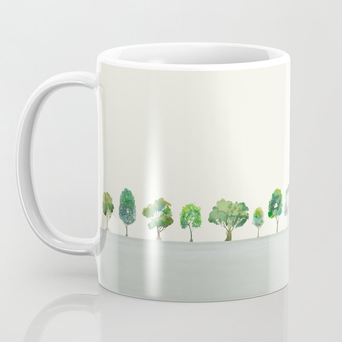A Row Of Trees Coffee Mug Gallery Image 3