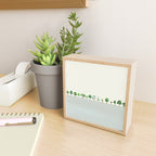 A Row Of Trees Mini Art Print Gallery Image 2