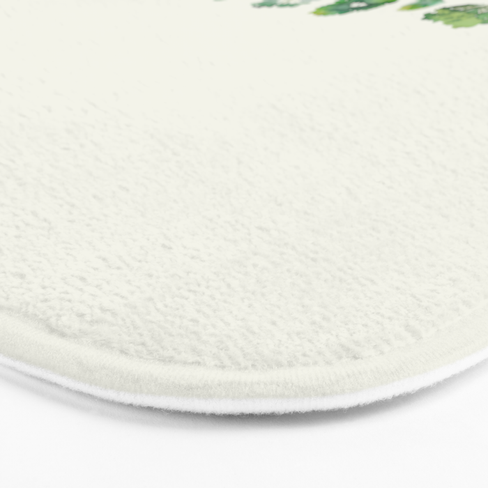 A Row Of Trees Bath Mat Gallery Image 3