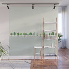 A Row Of Trees Wall Mural Gallery Image 1